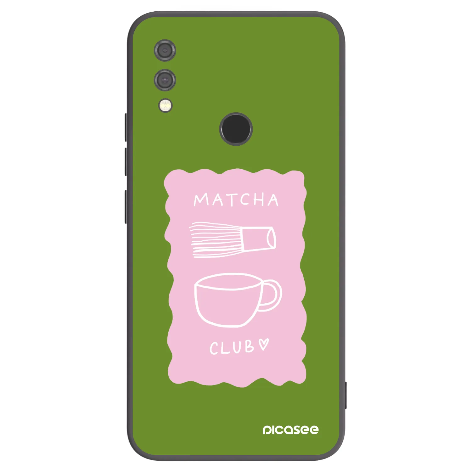 Picasee silikónový čierny obal pre Xiaomi Redmi Note 7 - Matcha club
