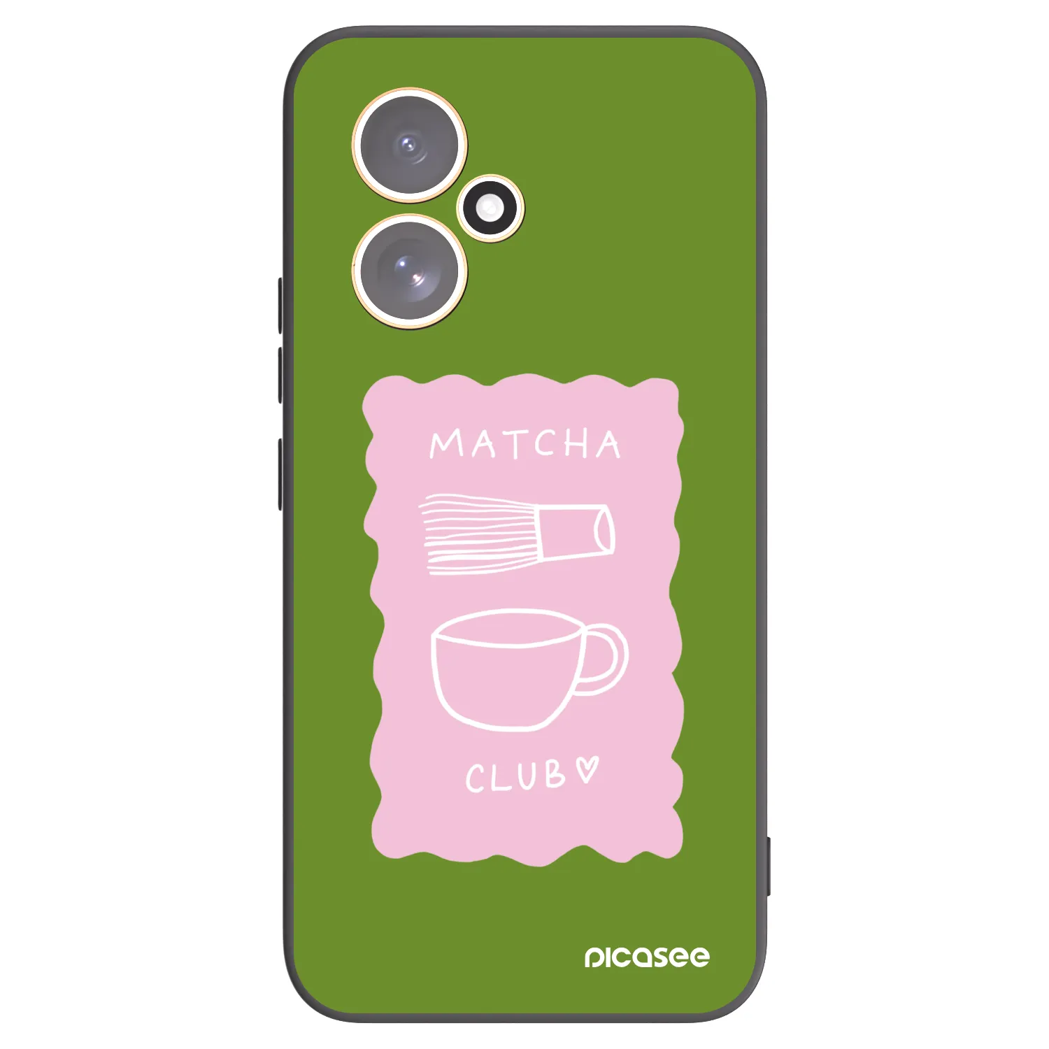 Picasee silikónový čierny obal pre Honor 400 5G - Matcha club