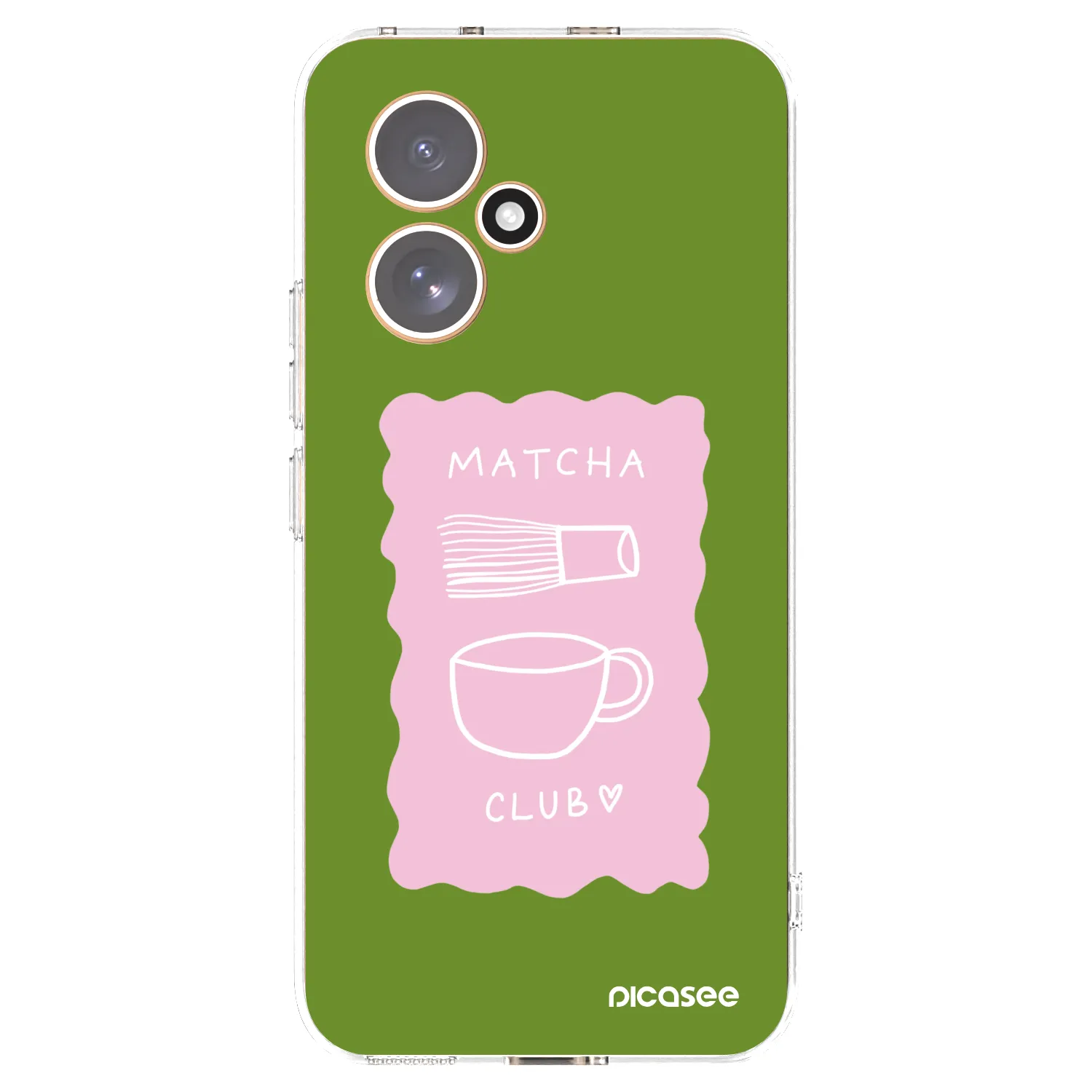 Picasee silikónový prehľadný obal pre Honor 400 5G - Matcha club