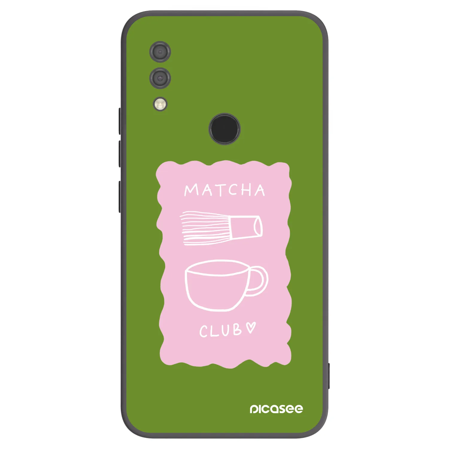 Picasee silikónový čierny obal pre Xiaomi Redmi 7 - Matcha club