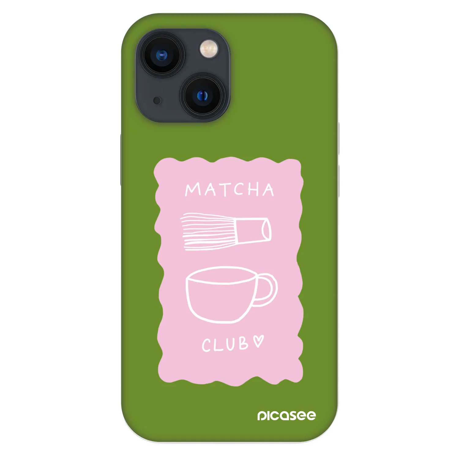 Picasee Fashion Case pre Apple iPhone 13 mini - Matcha club