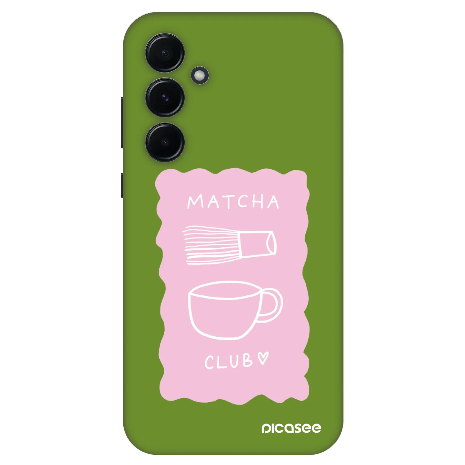 Picasee Fashion Case pre Samsung Galaxy A55 5G A556B - Matcha club
