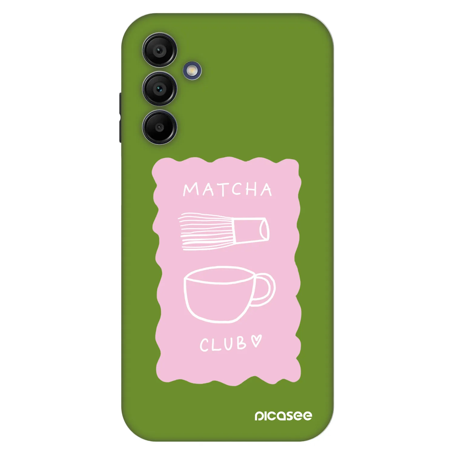 Picasee Fashion Case pre Samsung Galaxy A15 A156B 5G - Matcha club