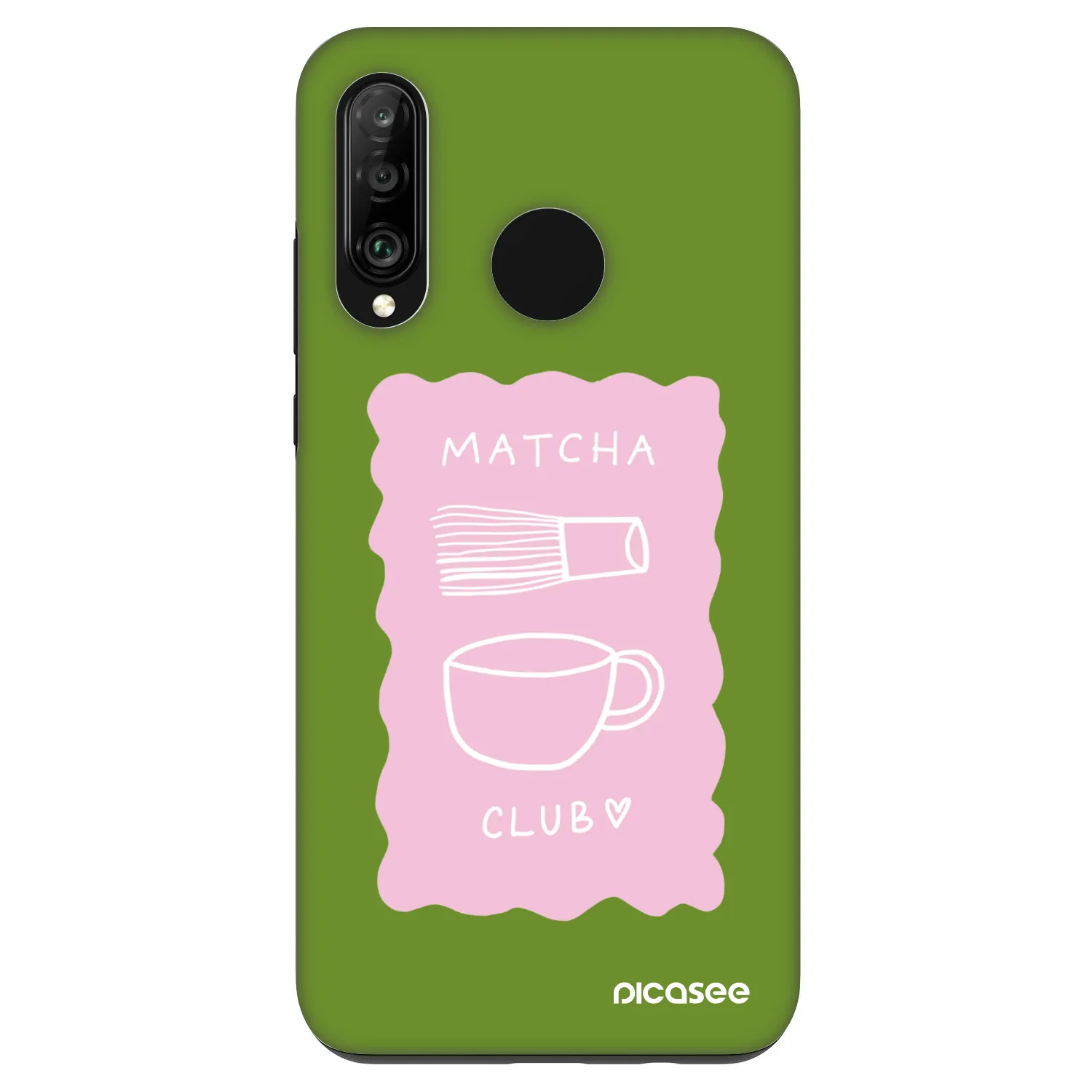 Picasee Fashion Case pre Huawei P30 Lite - Matcha club