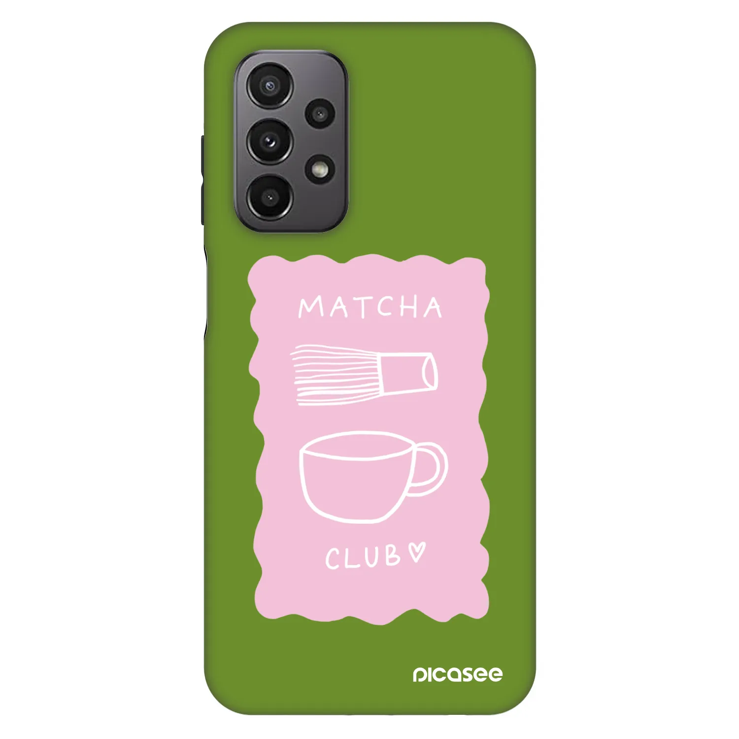 Picasee Fashion Case pre Samsung Galaxy A23 A235F 4G - Matcha club