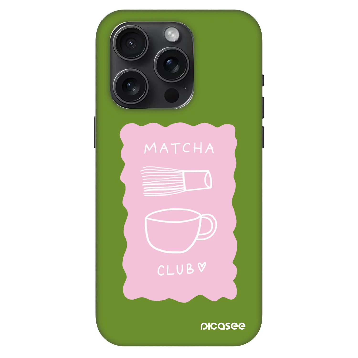 Picasee Fashion Case MagSafe pre Apple iPhone 15 Pro - Matcha club
