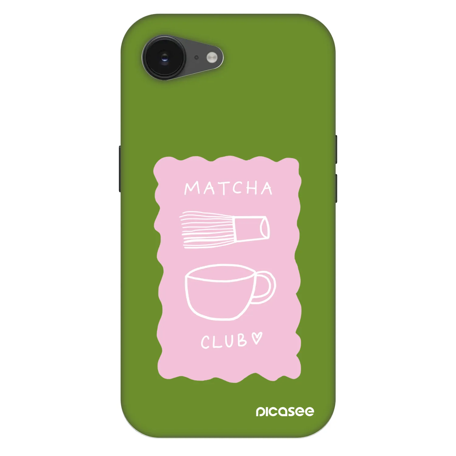 Picasee Fashion Case MagSafe pre Apple iPhone 16e - Matcha club