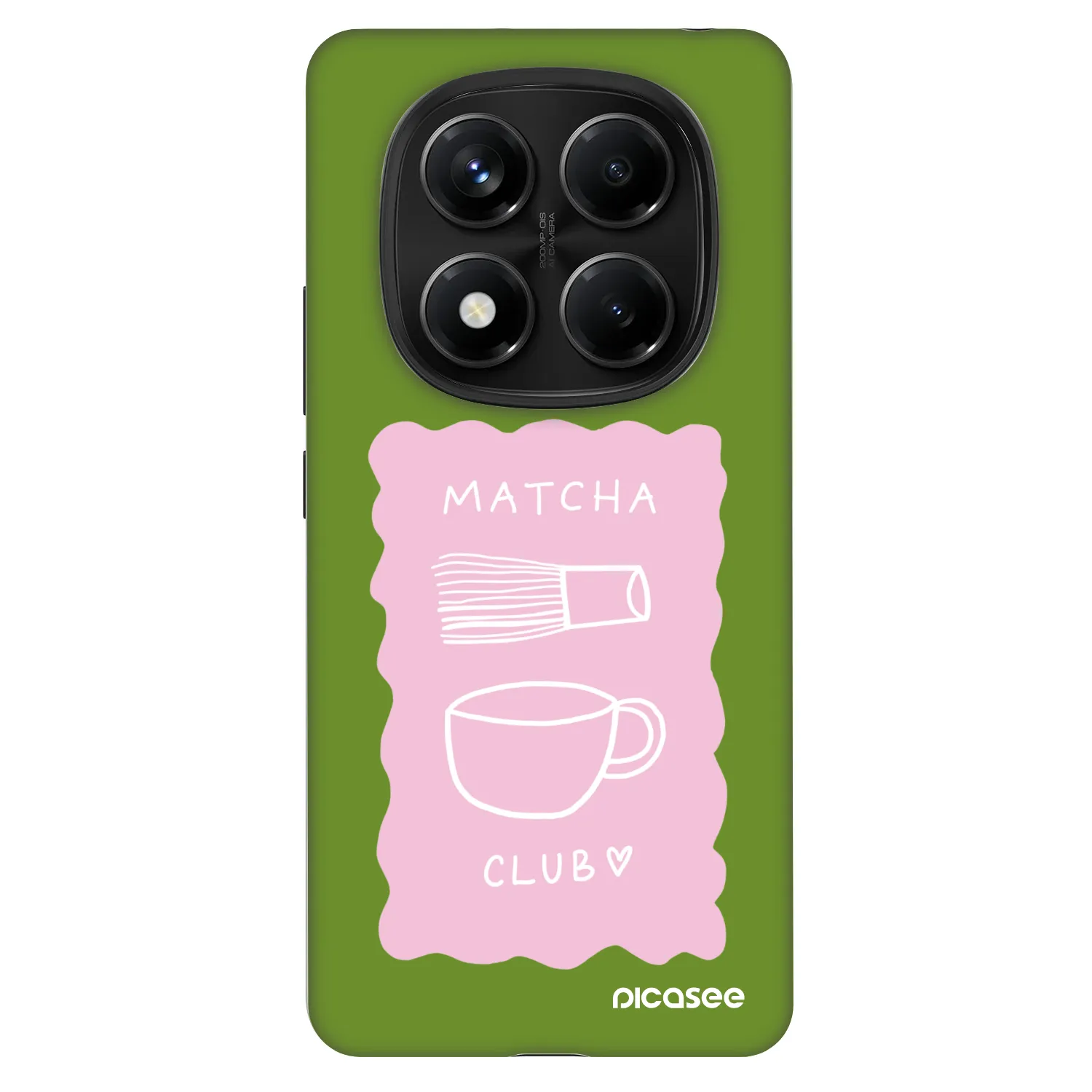 Picasee Fashion Case pre Xiaomi Redmi Note 14 Pro 4G - Matcha club