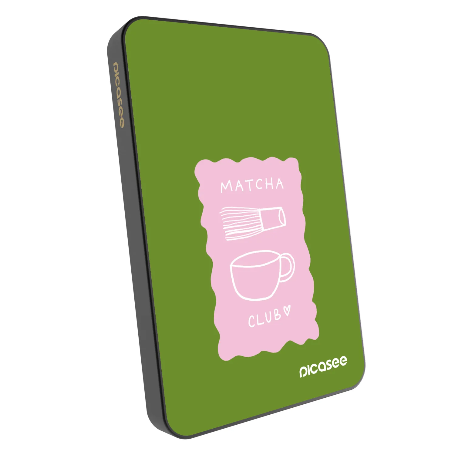 Picasee Powerbanka s MagSafe 5 000 mAh Šedá - Matcha club