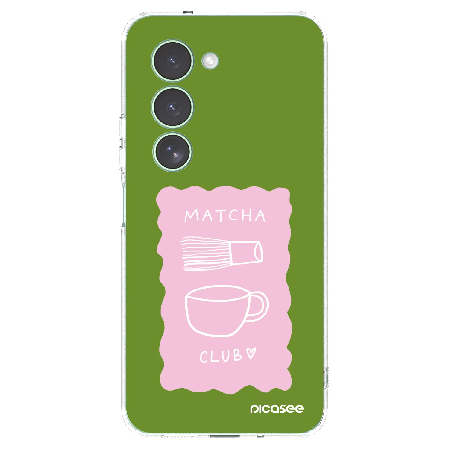 Picasee silikónový prehľadný obal pre Xiaomi Redmi 15 5G - Matcha club