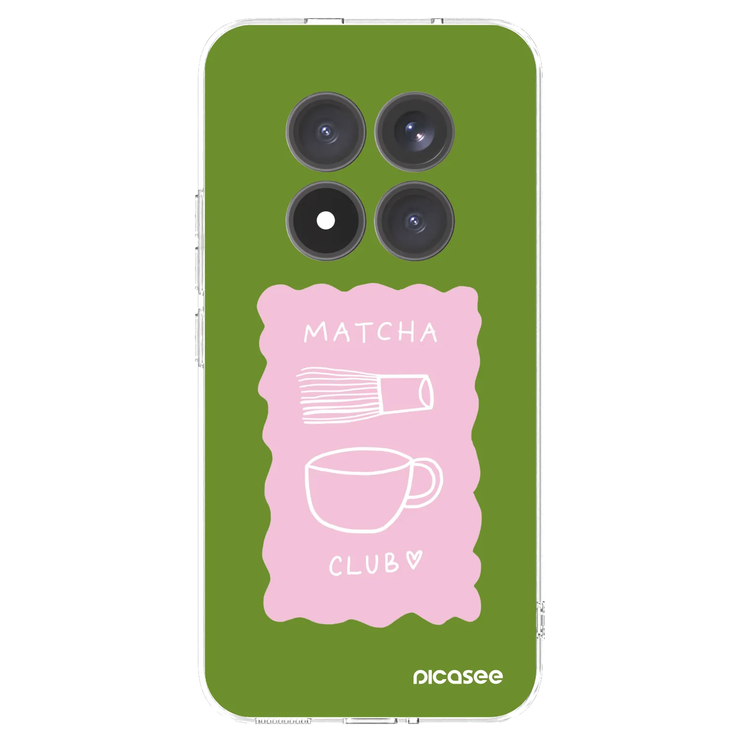 Picasee silikónový prehľadný obal pre Xiaomi Redmi Note 15 Pro+ - Matcha club