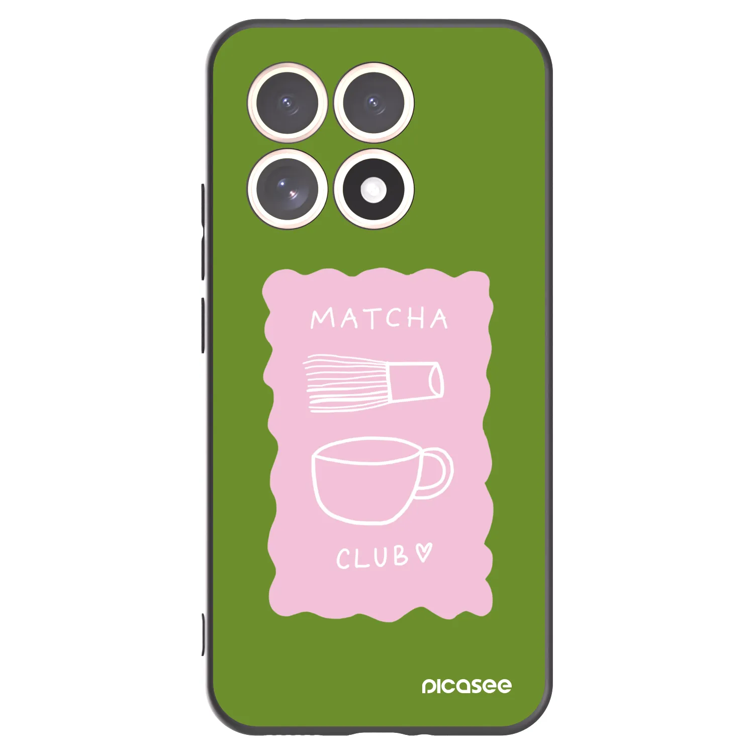 Picasee silikónový čierny obal pre Xiaomi 15T - Matcha club