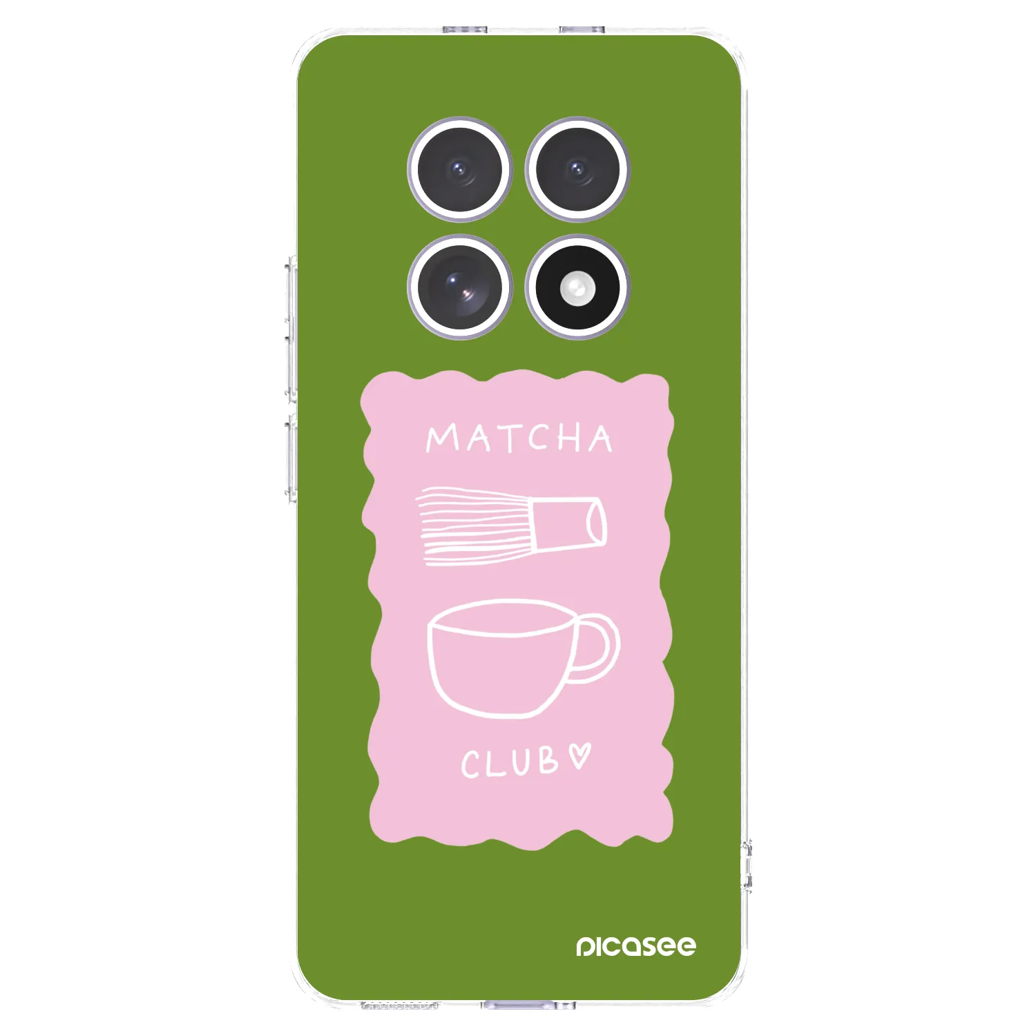 Picasee silikónový prehľadný obal pre Xiaomi Redmi Note 15 4G - Matcha club