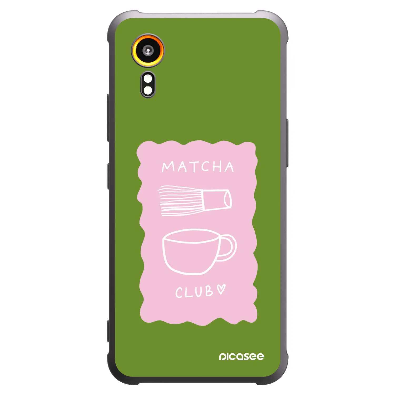 Picasee silikónový čierny obal pre Samsung Galaxy Xcover 7 - Matcha club