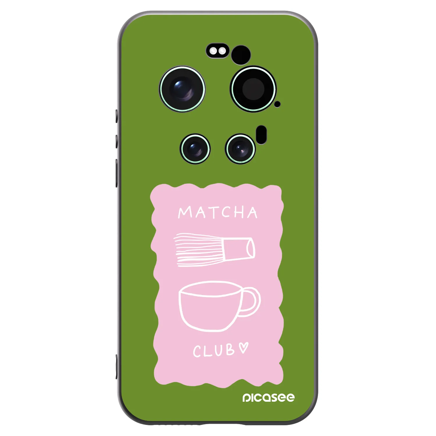 Picasee silikónový čierny obal pre Xiaomi 17 Ultra - Matcha club