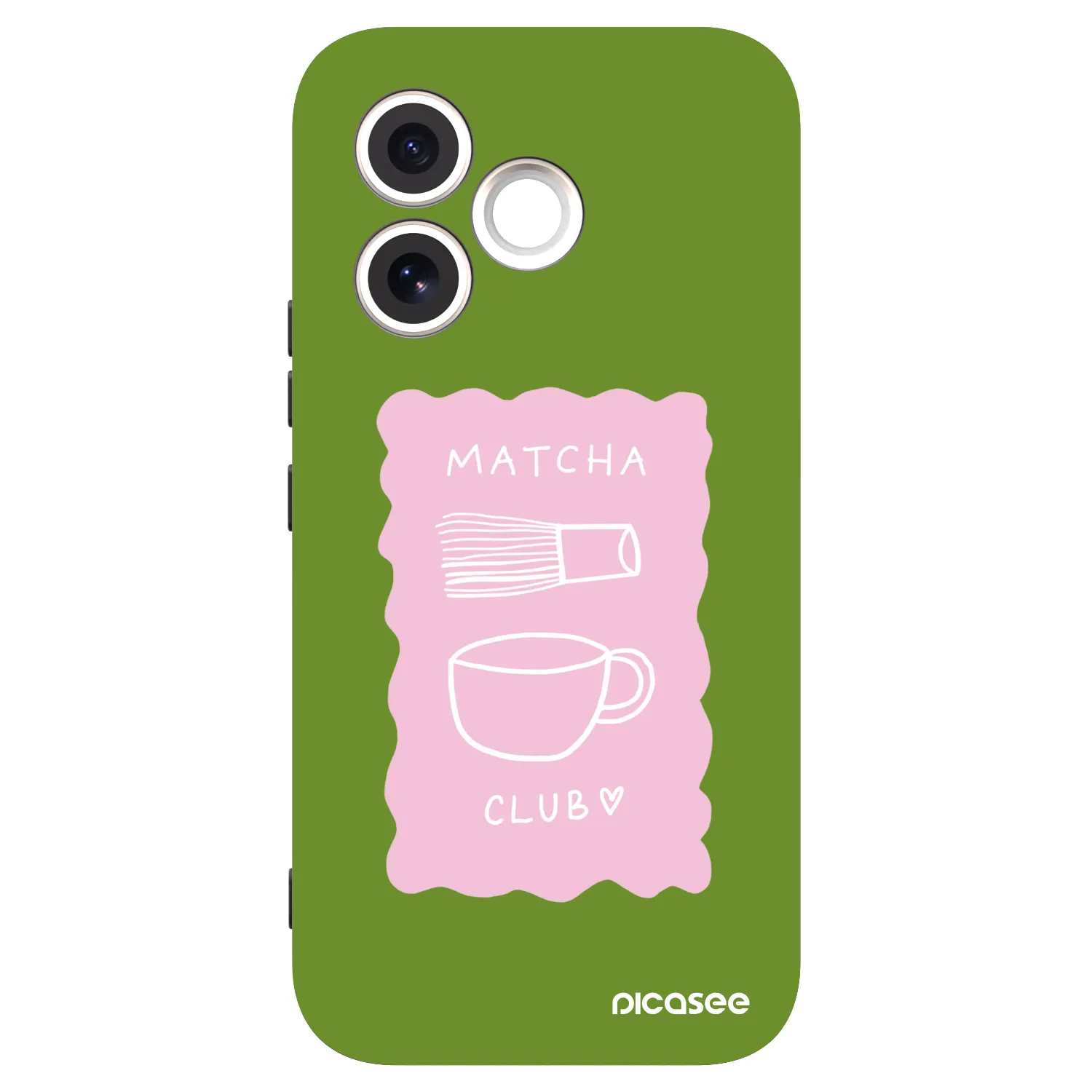 Picasee silikónový čierny obal pre Honor 600 Lite - Matcha club