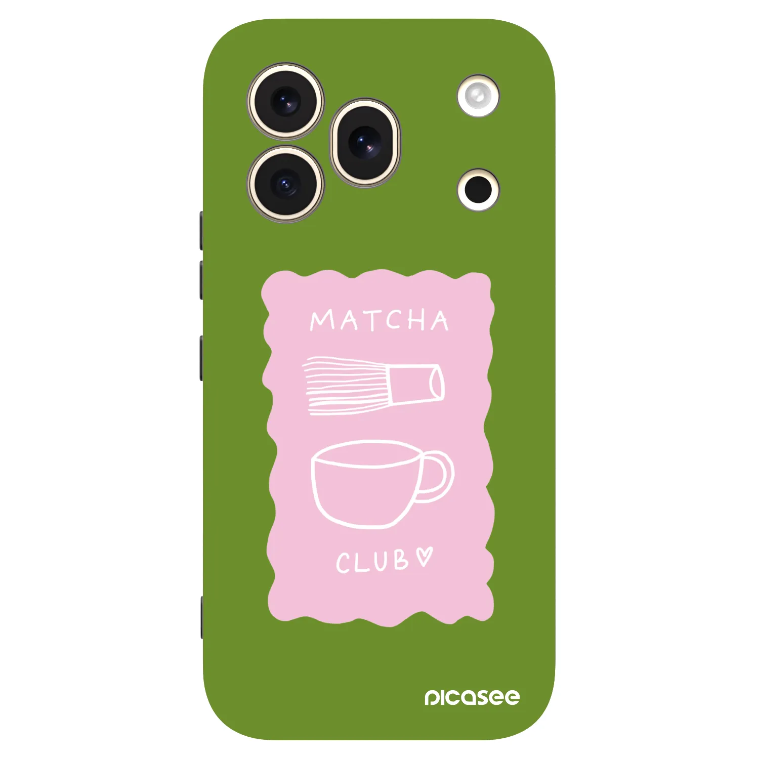 Picasee silikónový čierny obal pre Honor 600 Pro - Matcha club