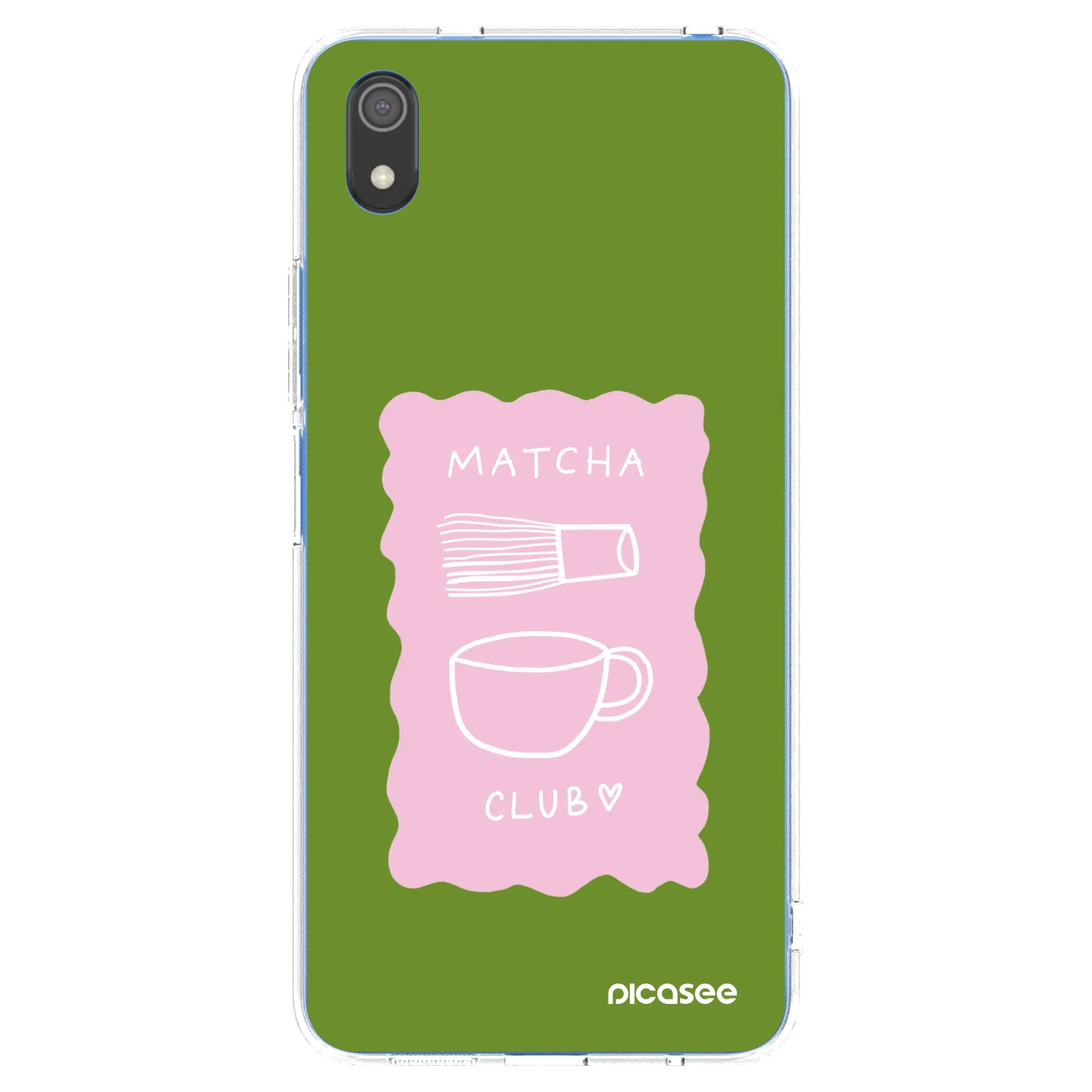 Picasee silikónový prehľadný obal pre Xiaomi Redmi 7A - Matcha club