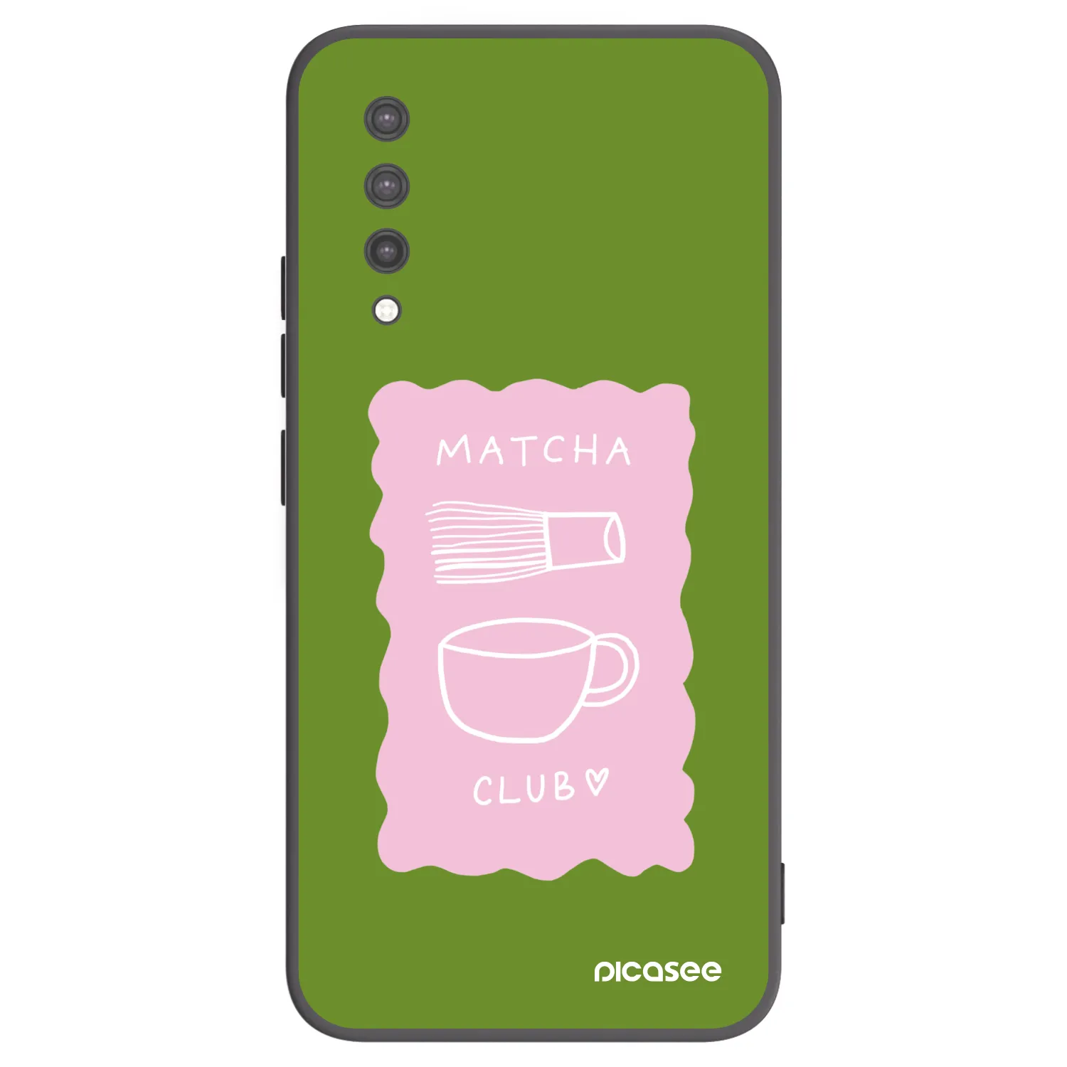 Picasee silikónový čierny obal pre Xiaomi Mi 9 Lite - Matcha club