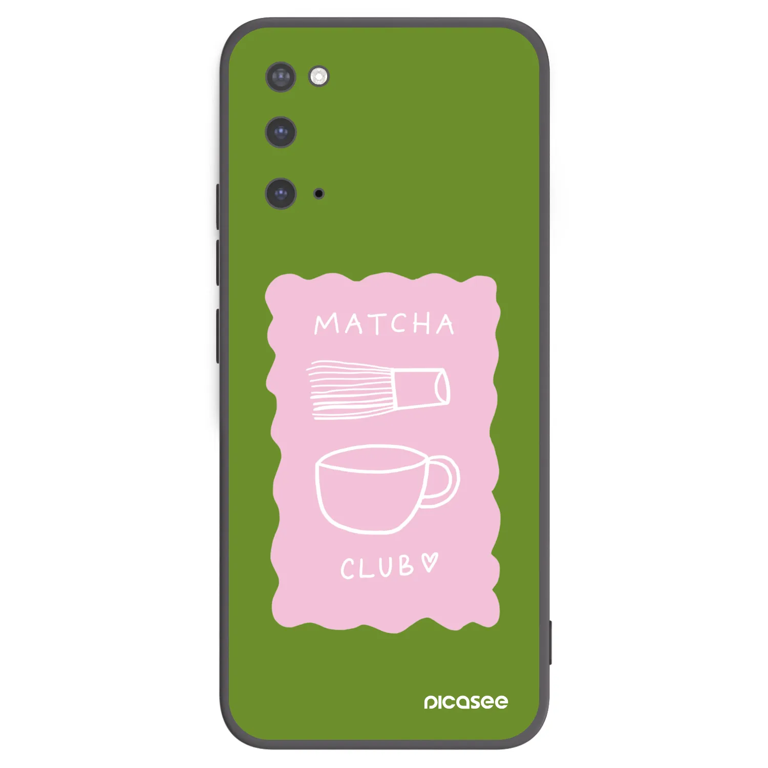Picasee silikónový čierny obal pre Samsung Galaxy S20 G980F - Matcha club