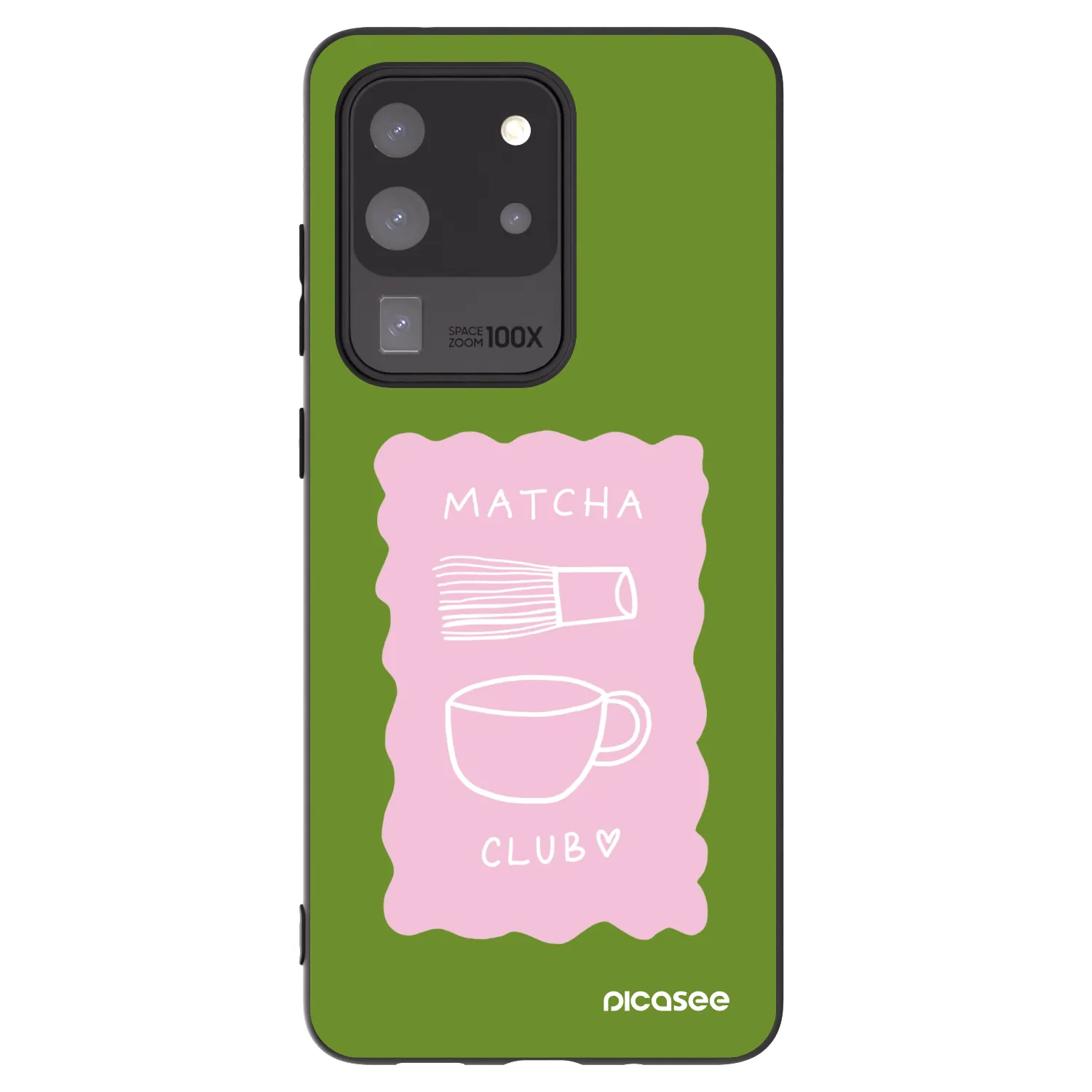 Picasee silikónový čierny obal pre Samsung Galaxy S20 Ultra 5G G988F - Matcha club