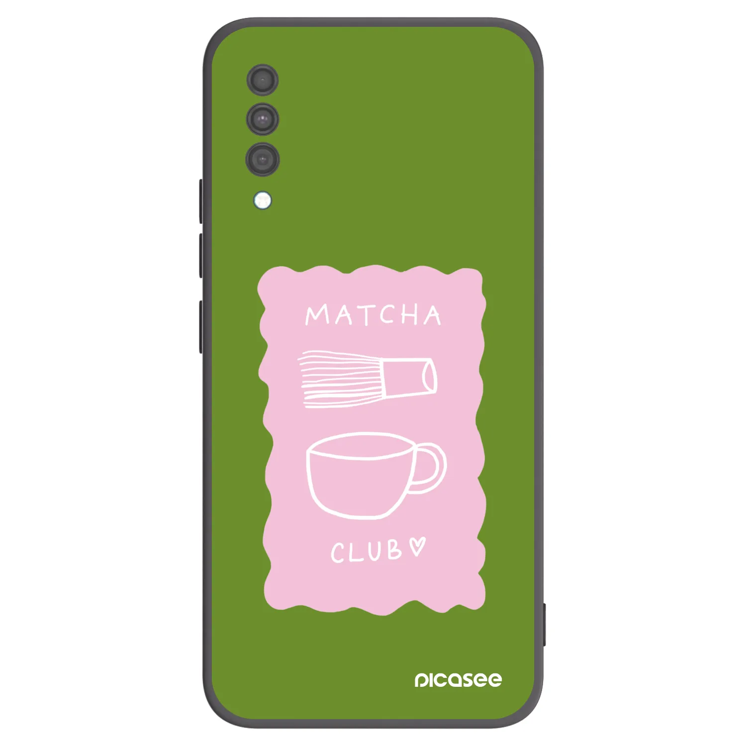 Picasee silikónový čierny obal pre Samsung Galaxy A30s A307F - Matcha club