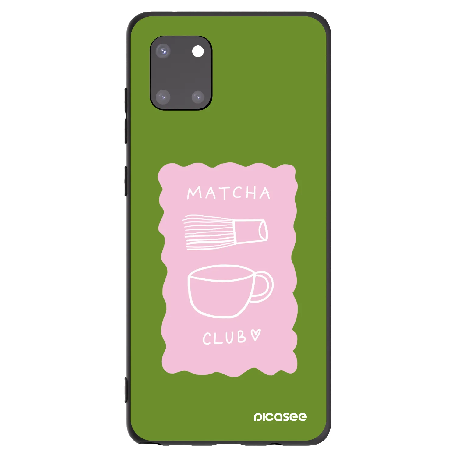 Picasee silikónový čierny obal pre Samsung Galaxy Note 10 Lite N770F - Matcha club