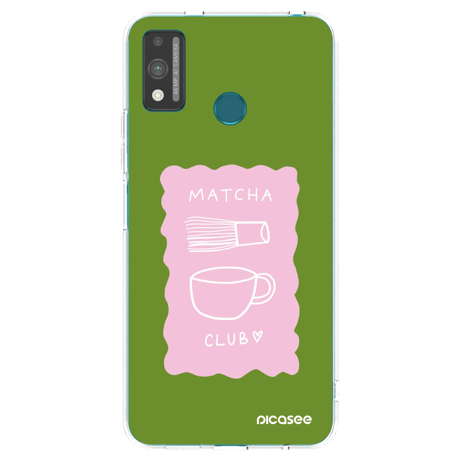 Picasee silikónový prehľadný obal pre Honor 9X Lite - Matcha club