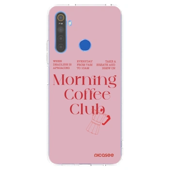 Picasee silikónový prehľadný obal pre Realme 5 - Morning