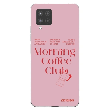 Picasee silikónový prehľadný obal pre Samsung Galaxy A42 A426B - Morning