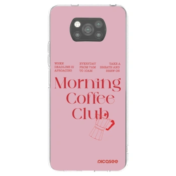Picasee silikónový čierny obal pre Xiaomi Poco X3 Pro - Morning