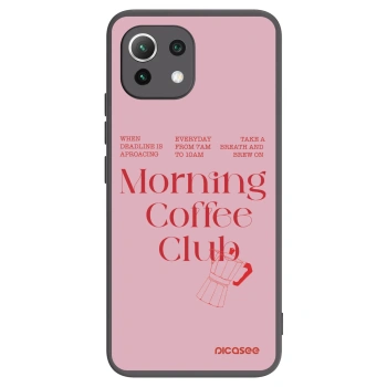 Picasee silikónový čierny obal pre Xiaomi Mi 11 Lite - Morning