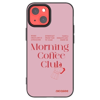 Picasee silikónový čierny obal pre Apple iPhone 13 mini - Morning