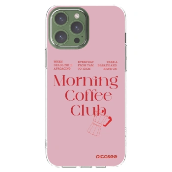 Picasee silikónový prehľadný obal pre Apple iPhone 13 Pro Max - Morning
