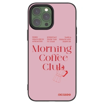 Picasee silikónový čierny obal pre Apple iPhone 13 Pro Max - Morning