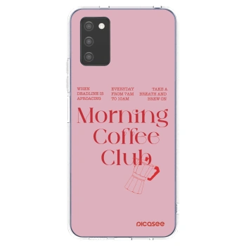 Picasee silikónový prehľadný obal pre Samsung Galaxy A02s A025G - Morning