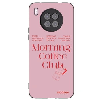 Picasee silikónový čierny obal pre Huawei Nova 8i - Morning