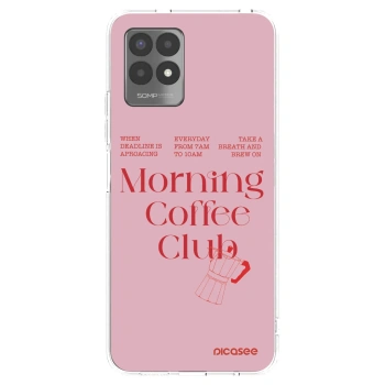 Picasee silikónový prehľadný obal pre Realme 8i - Morning