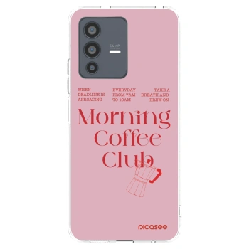 Picasee silikónový prehľadný obal pre Vivo V23 5G - Morning