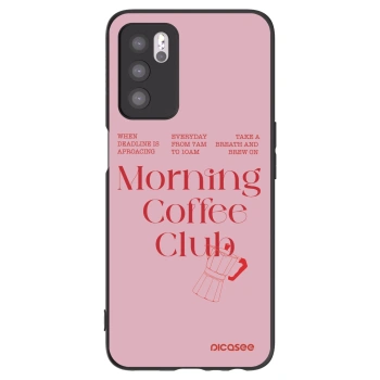 Picasee silikónový čierny obal pre OPPO A16s - Morning