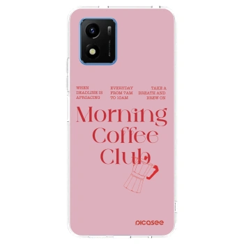 Picasee silikónový prehľadný obal pre Vivo Y01 - Morning