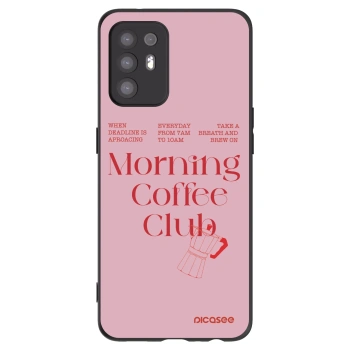 Picasee silikónový čierny obal pre OPPO A94 5G - Morning