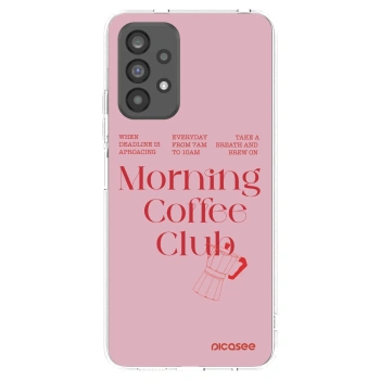 Picasee silikónový prehľadný obal pre Samsung Galaxy A73 5G - Morning