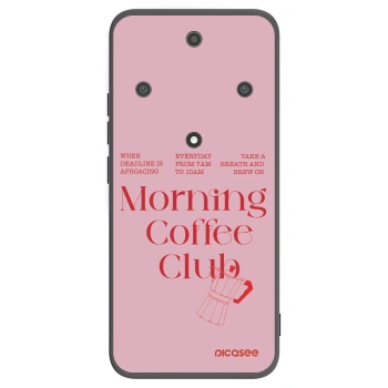 Picasee silikónový čierny obal pre Honor Magic5 Lite 5G - Morning