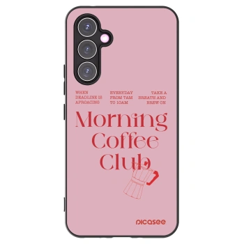 Picasee silikónový čierny obal pre Samsung Galaxy A54 5G A546B - Morning