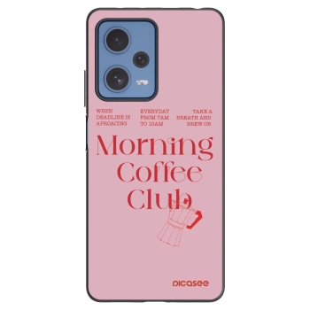 Picasee silikónový čierny obal pre Xiaomi Redmi Note 12 Pro 5G - Morning