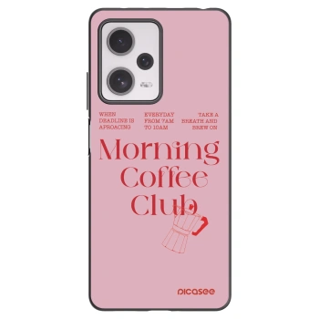 Picasee silikónový čierny obal pre Xiaomi Redmi Note 12 Pro+ 5G - Morning