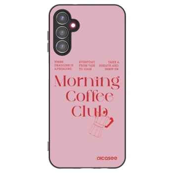 Picasee silikónový čierny obal pre Samsung Galaxy A14 4G A145R - Morning