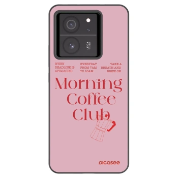 Picasee silikónový čierny obal pre Xiaomi 13T - Morning