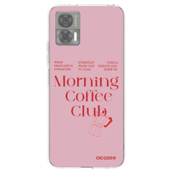 Picasee silikónový prehľadný obal pre Motorola Edge 30 Neo - Morning